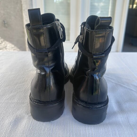 All Saints Lira Leather Boot - Picture 2 of 7